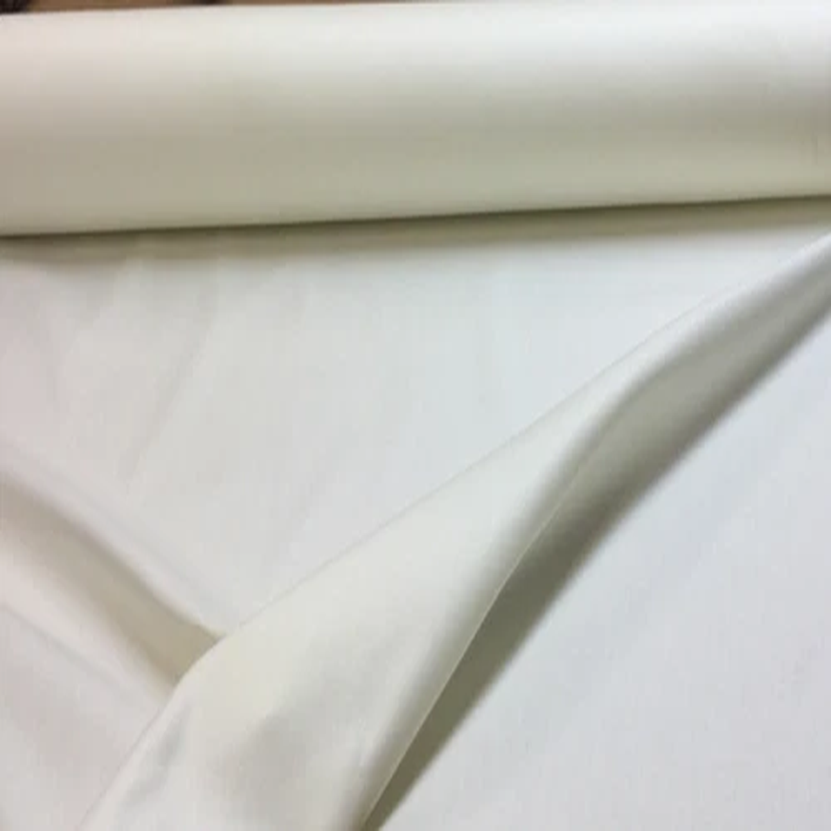 EVANS DB1 Superior,Ivory/Light Cream,Cotton Rich Curtain Lining Fabric.By The Mt