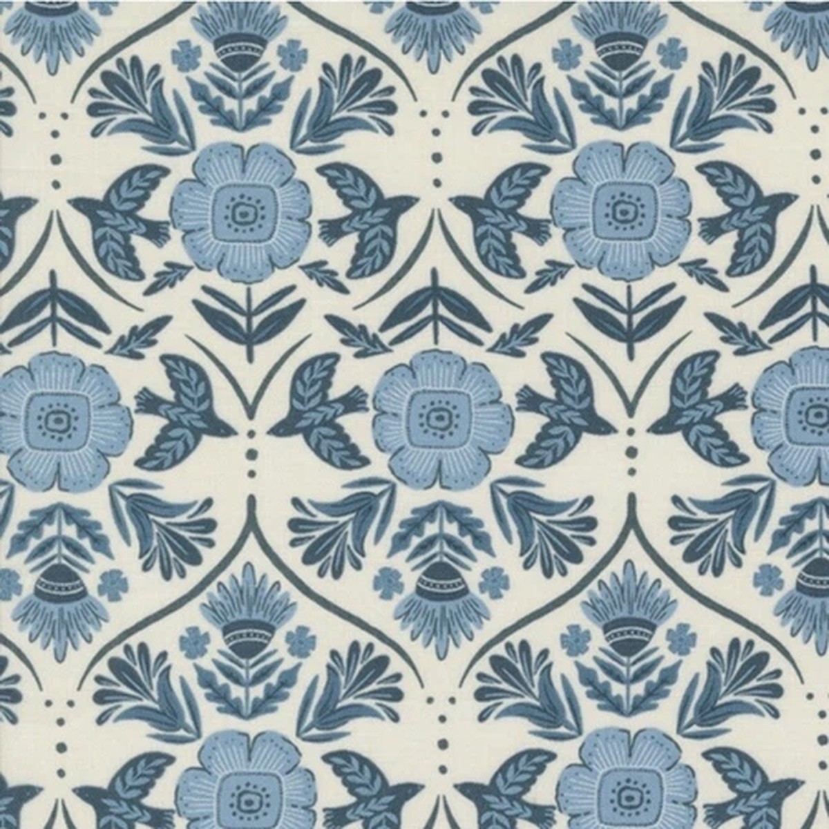 Fat Quarter Moda Folk & Lore By Fancy That Design Floral 100% Cotton Fabric