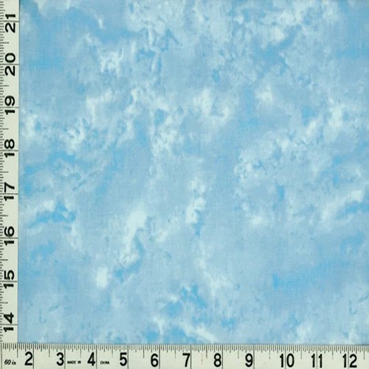 Unique Blue on Light Blue Blender Quilting & Sewing Fabric by the Yard #2226
