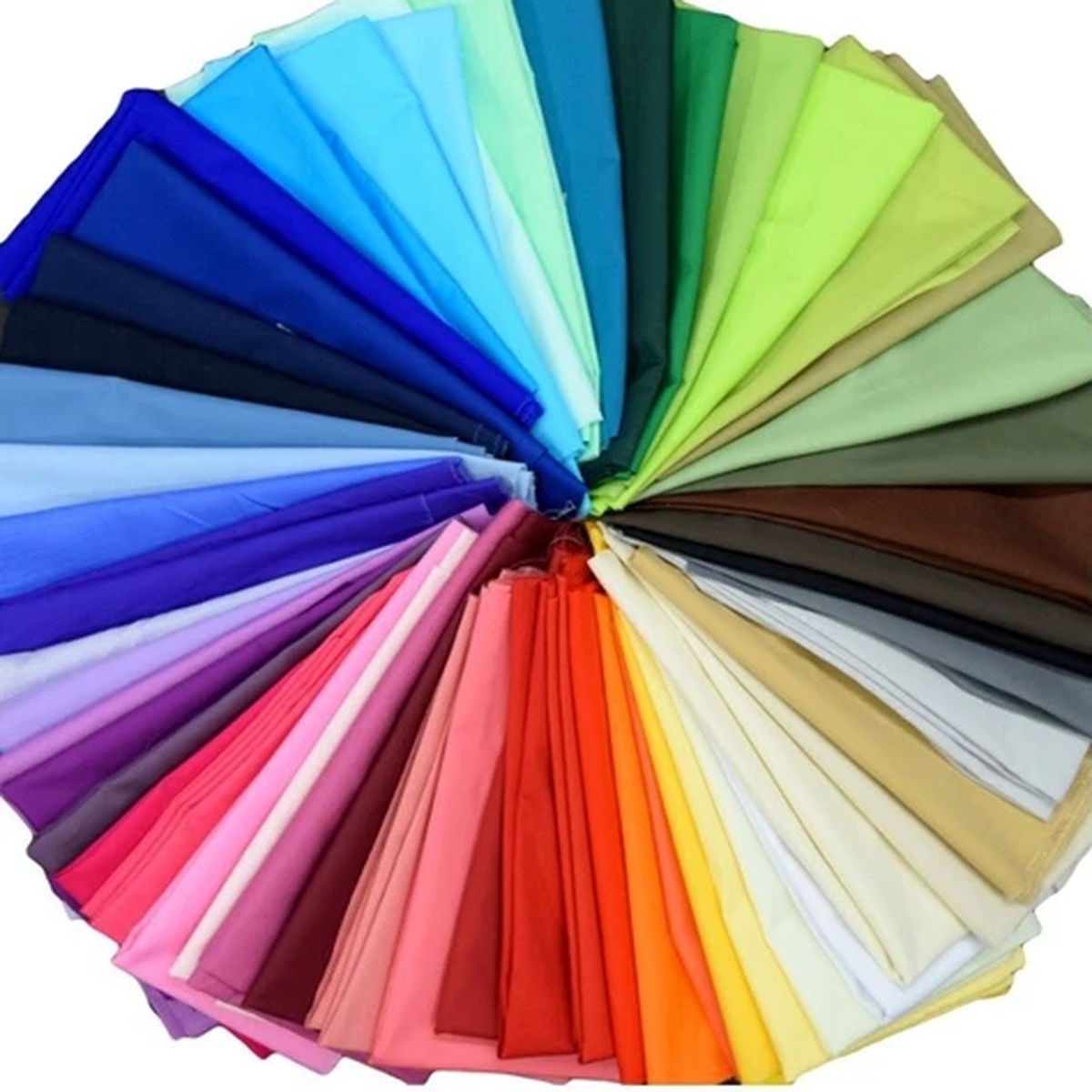 100% Cotton Poplin Fabric Plain Solid Dressmaking Craft Oeko-Tex Material