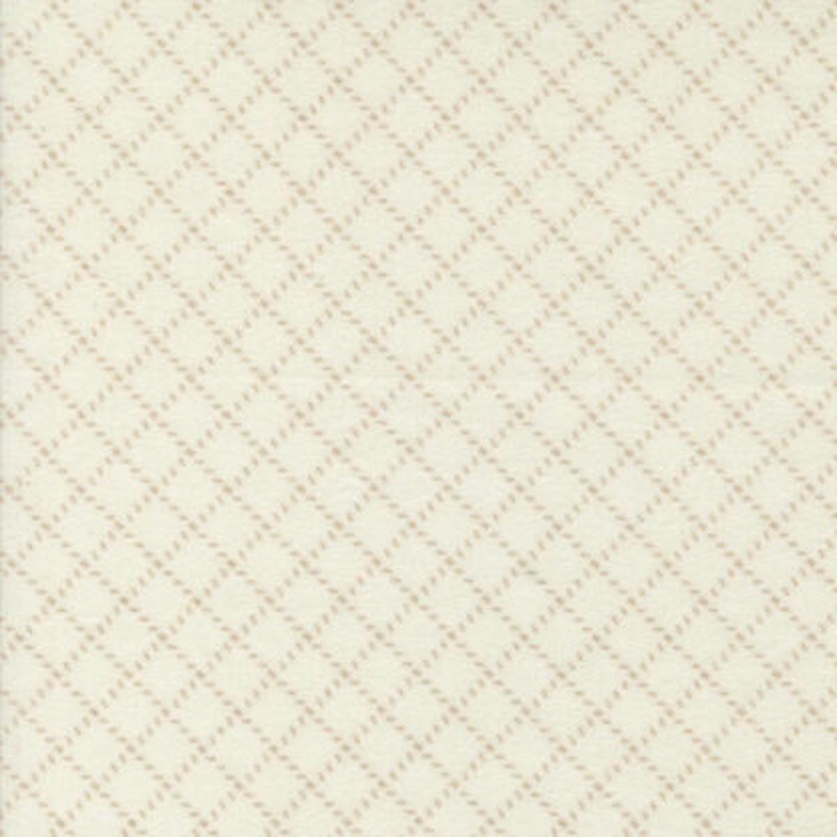 100% Cotton Flannel  Farmhouse Flannels III  49271-11F  Cream  Primitive Gatherings for Moda