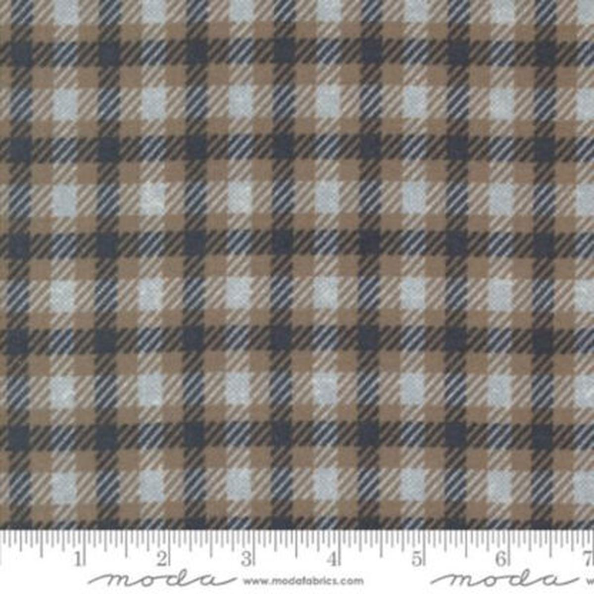 100% Cotton Flannel  Farmhouse Flannels III  49273-14F  Pewter  Primitive Gatherings for Moda