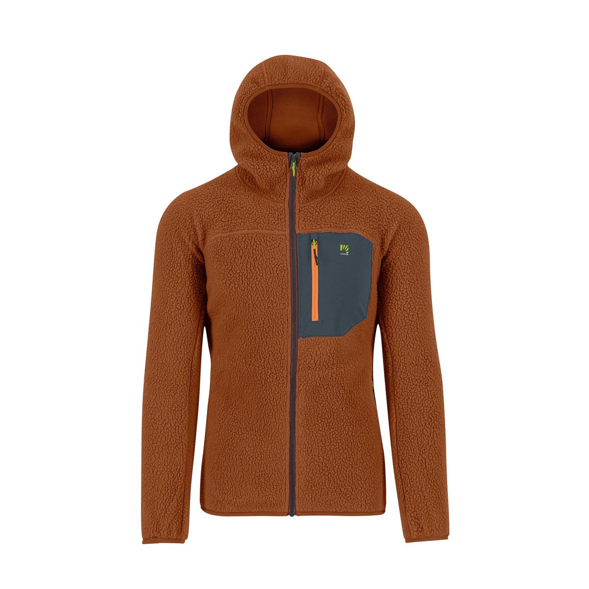 MenS Moiazza Retro Hoodie - Orange OrangeS
