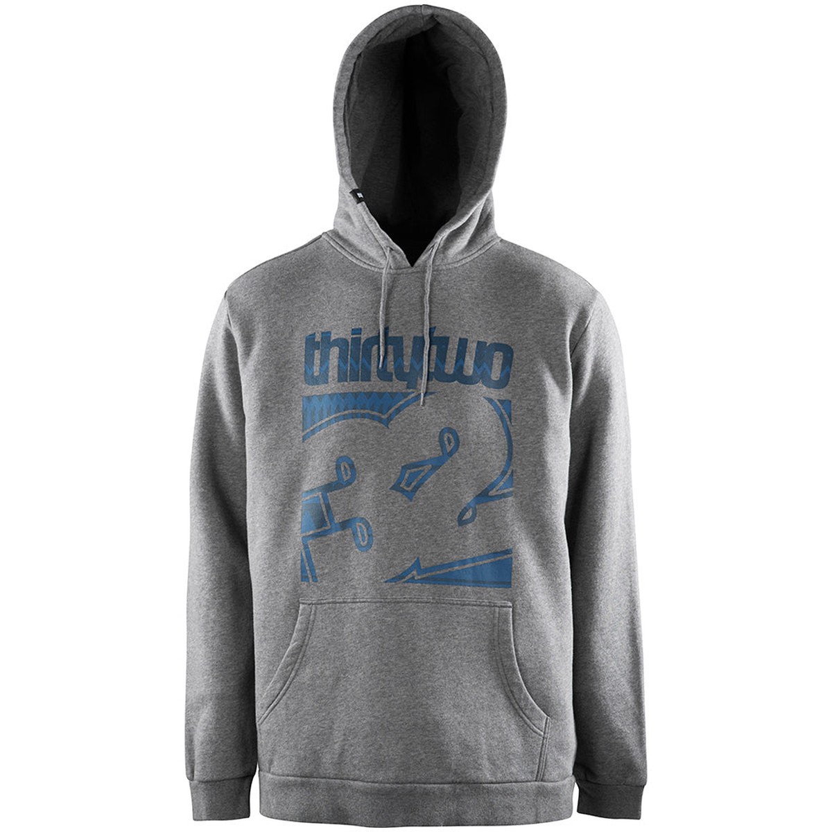 32 COMBO P/O FLEECE [GREY/HEATHER] M