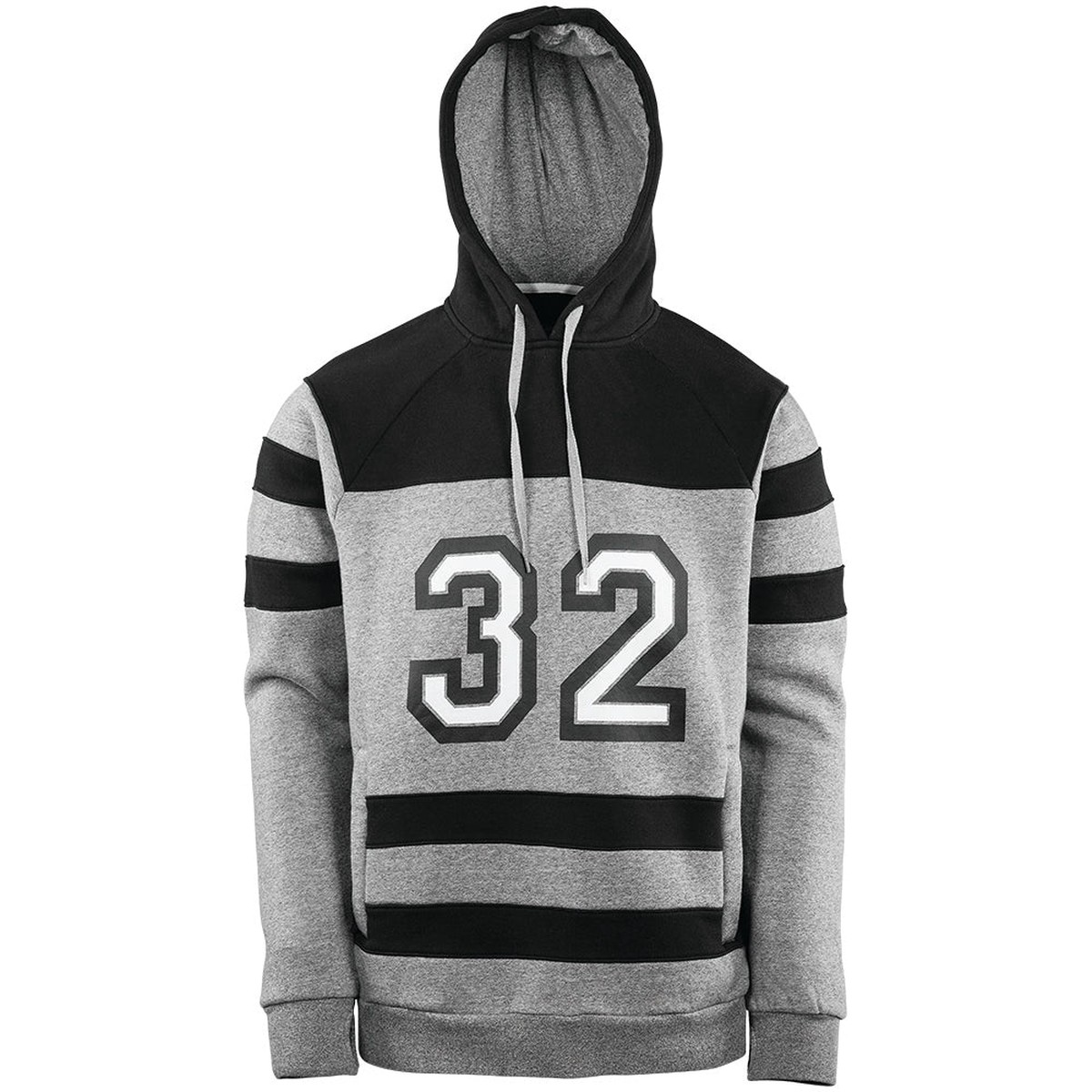 32 CROSSCHECK P/O FLEECE [GREY/HEATHER]