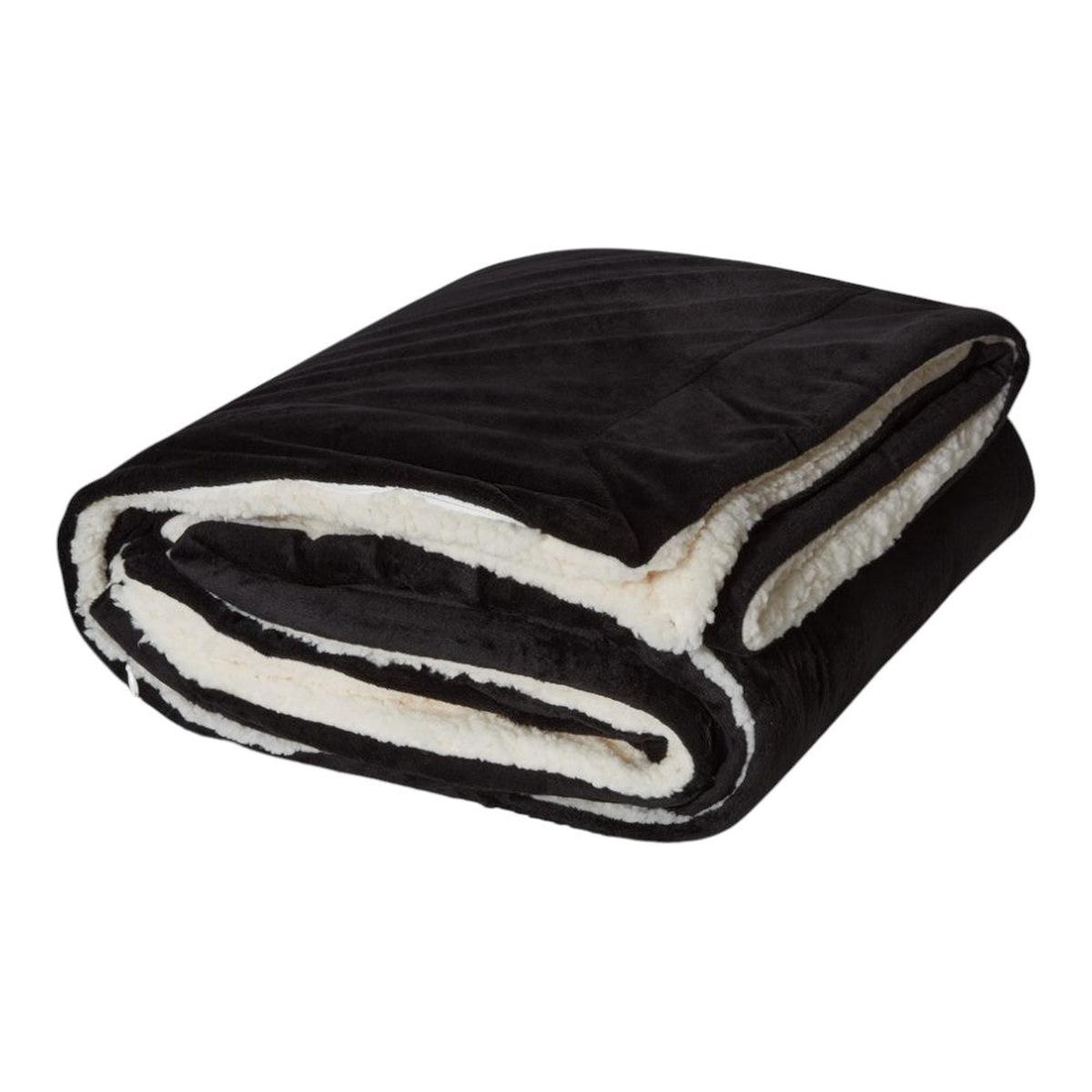 Alpine Fleece 8726 Oversized Mink Sherpa Blanket