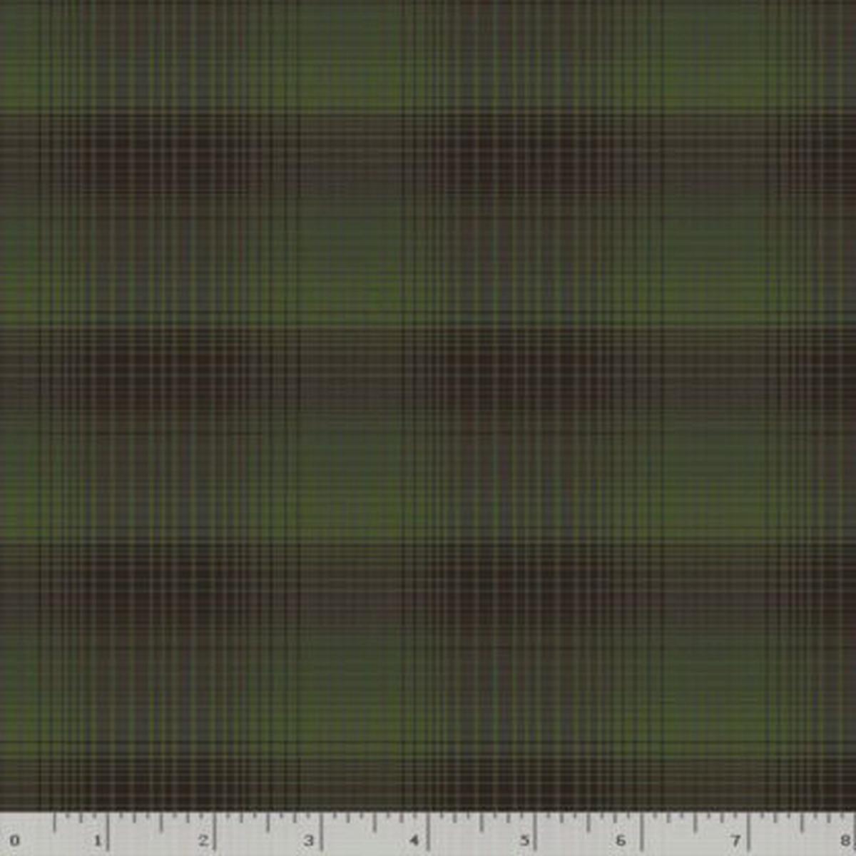 100% Wool  Lanacot Textures Basic Plaid  R0481108-GRN  Green  Katie Solberg  Marcus Fabrics