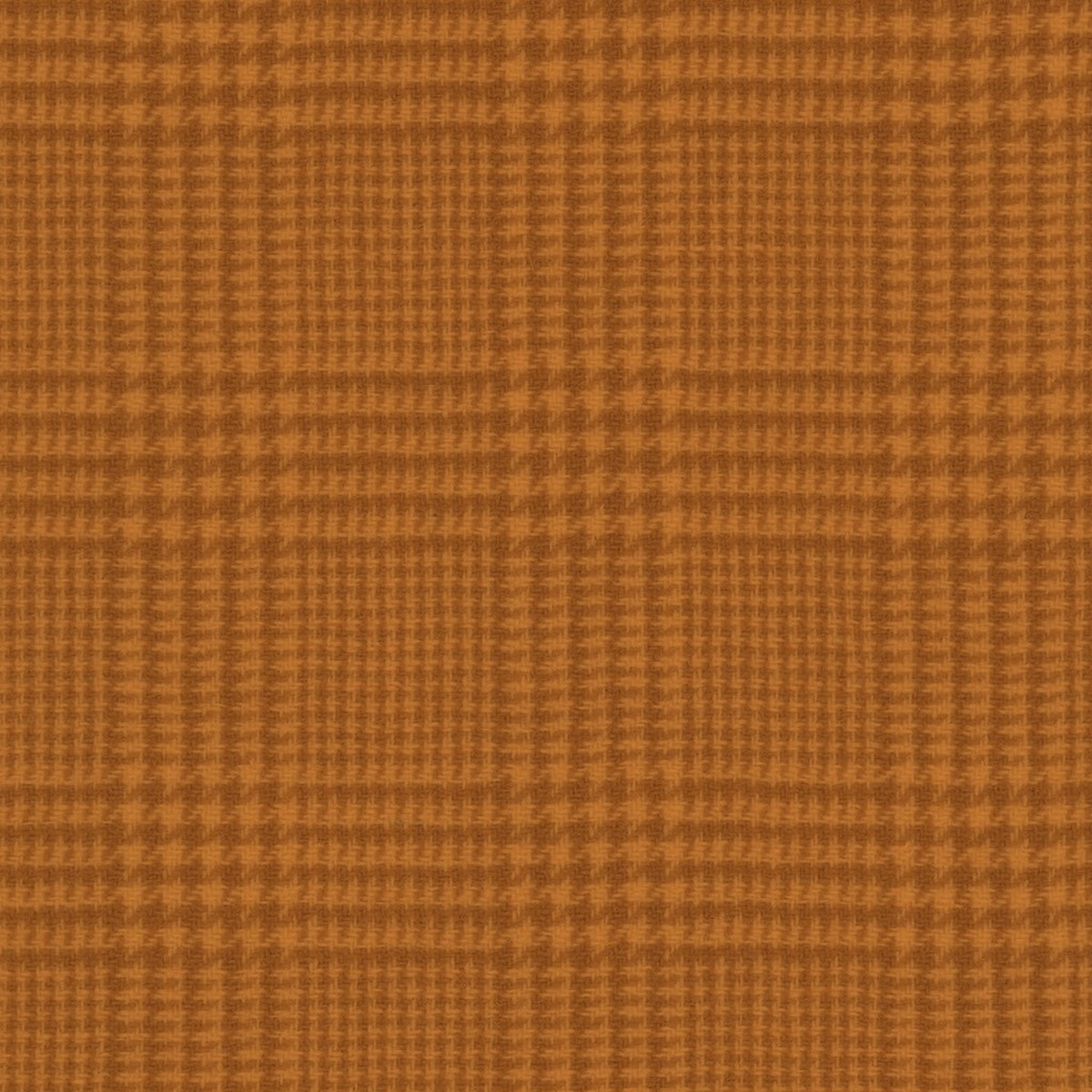 Hand Dyed Wool - Glen Check Mango (Fat 1/8)