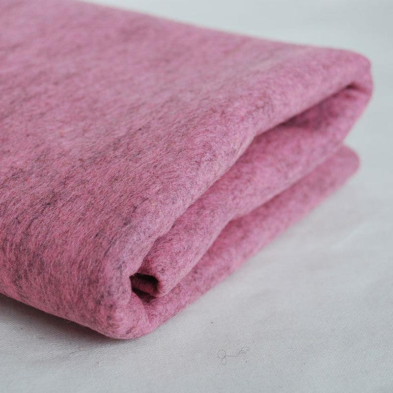1.2mm Wool Felt - Mottled Blush