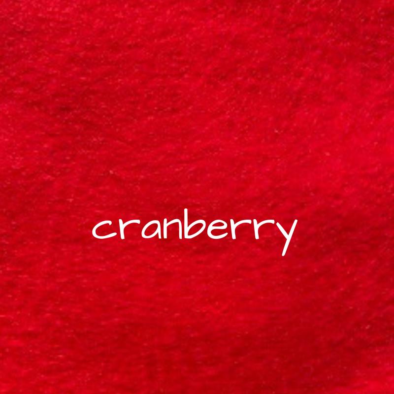 1.2mm Wool Felt - Cranberry