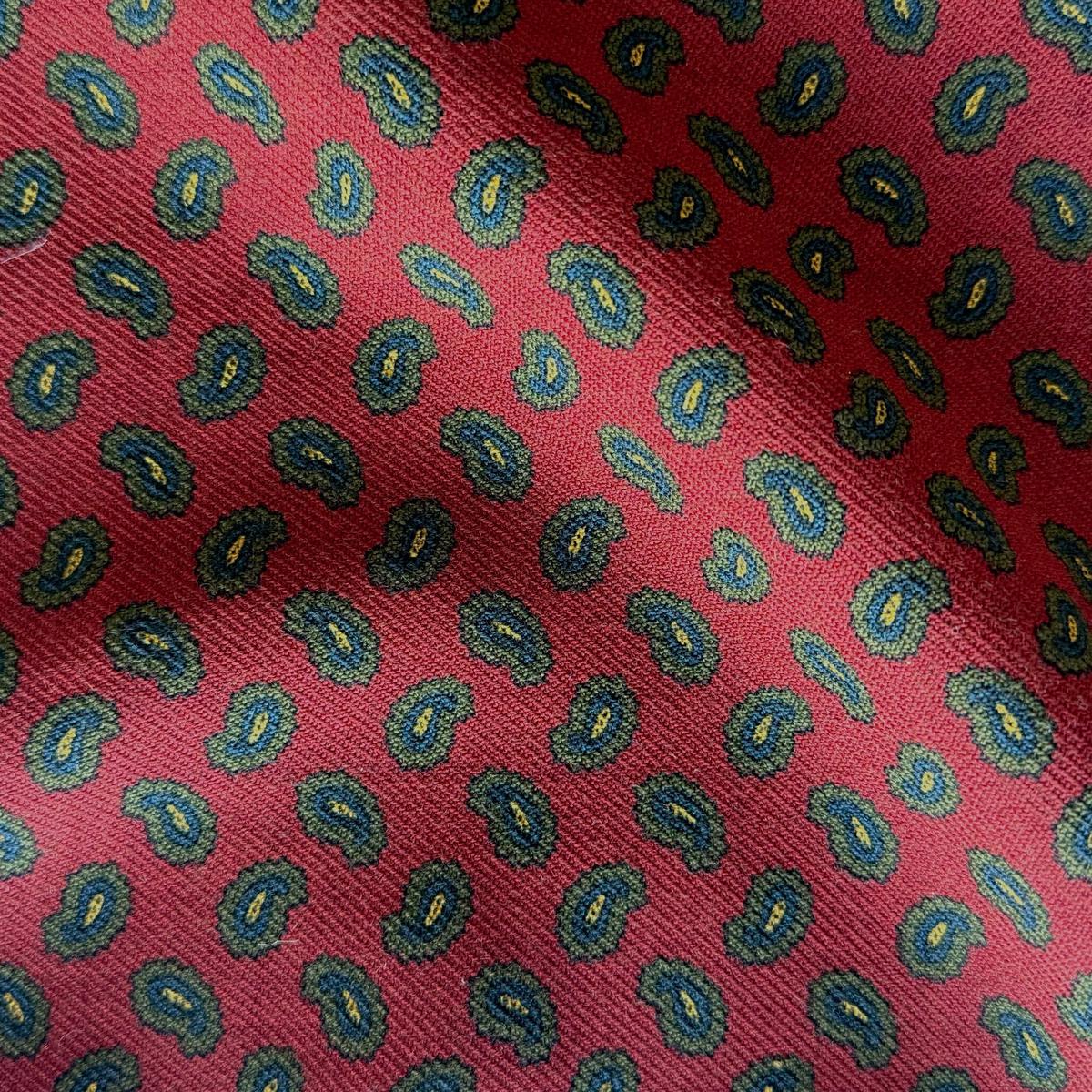 40" Panel - Heavier Challis-Type Foulard Wool Twill (Made in Italy)