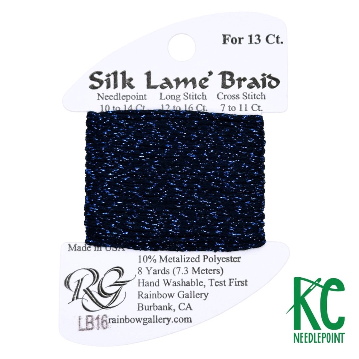 Silk Lam Braid LB16 Navy