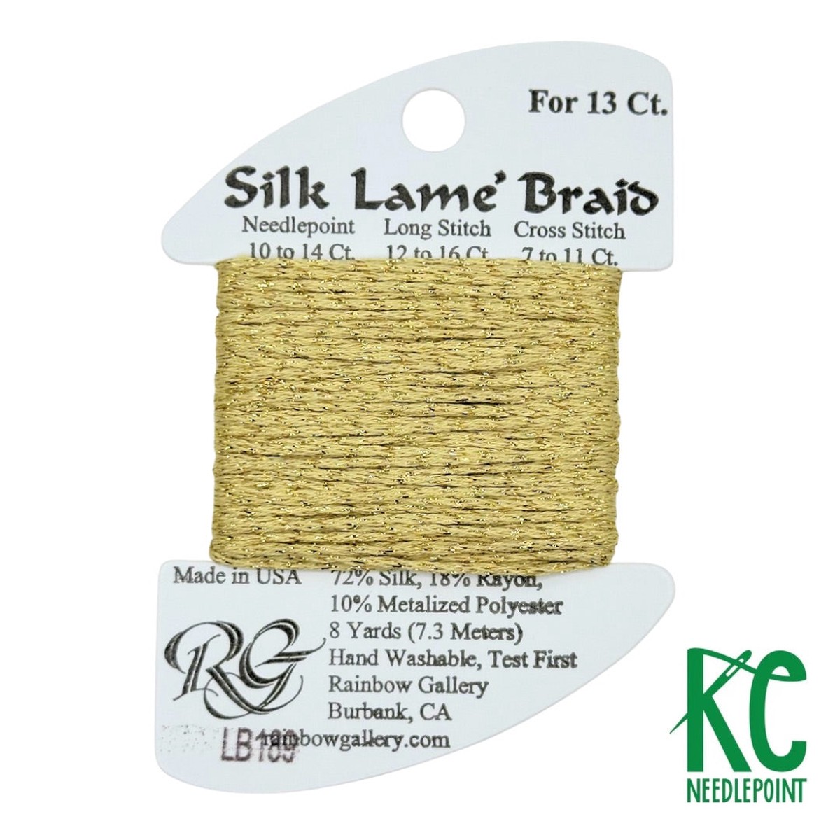 Silk Lam Braid LB189 Banana Crepe