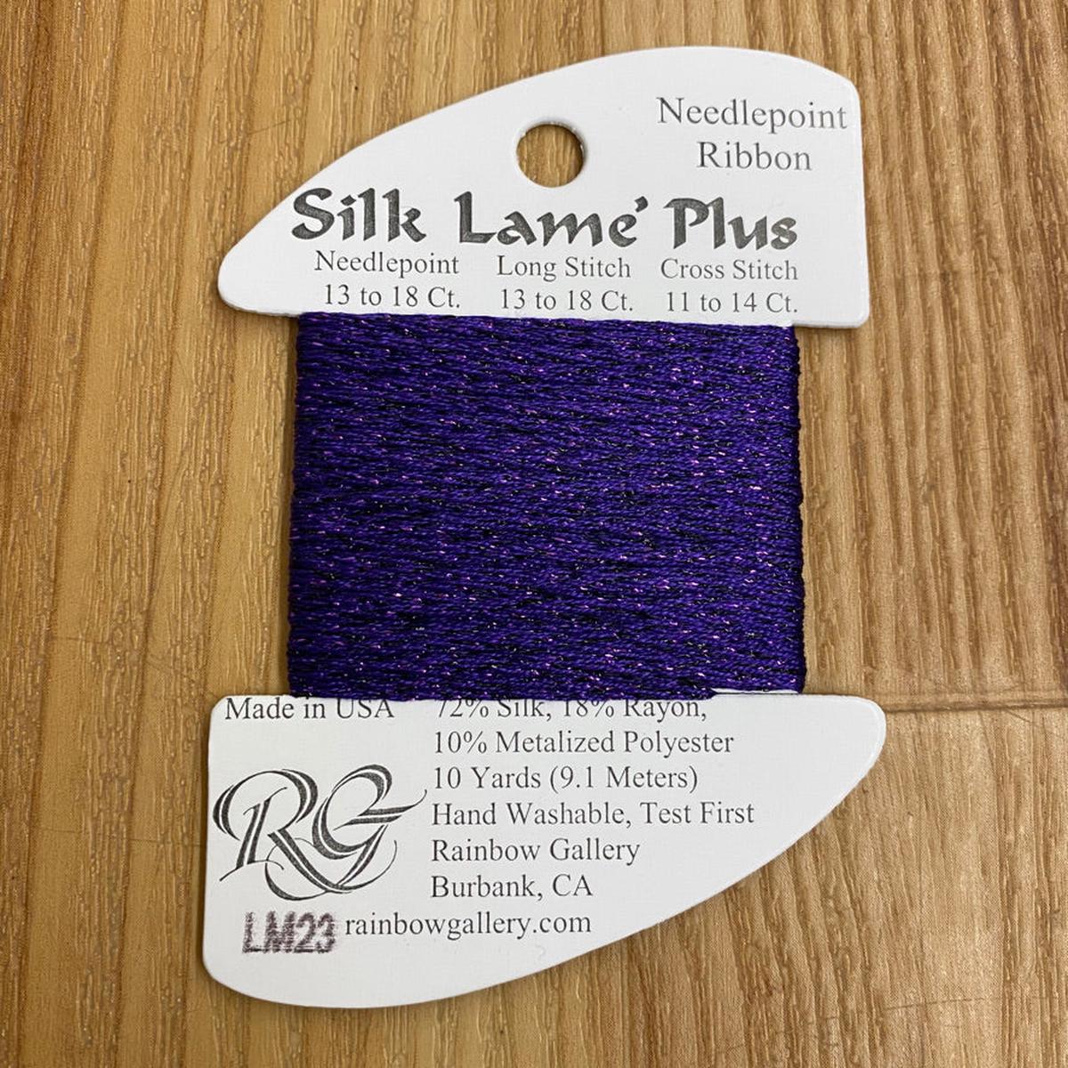 Silk Lam Braid Plus LM23 Dark Lavender