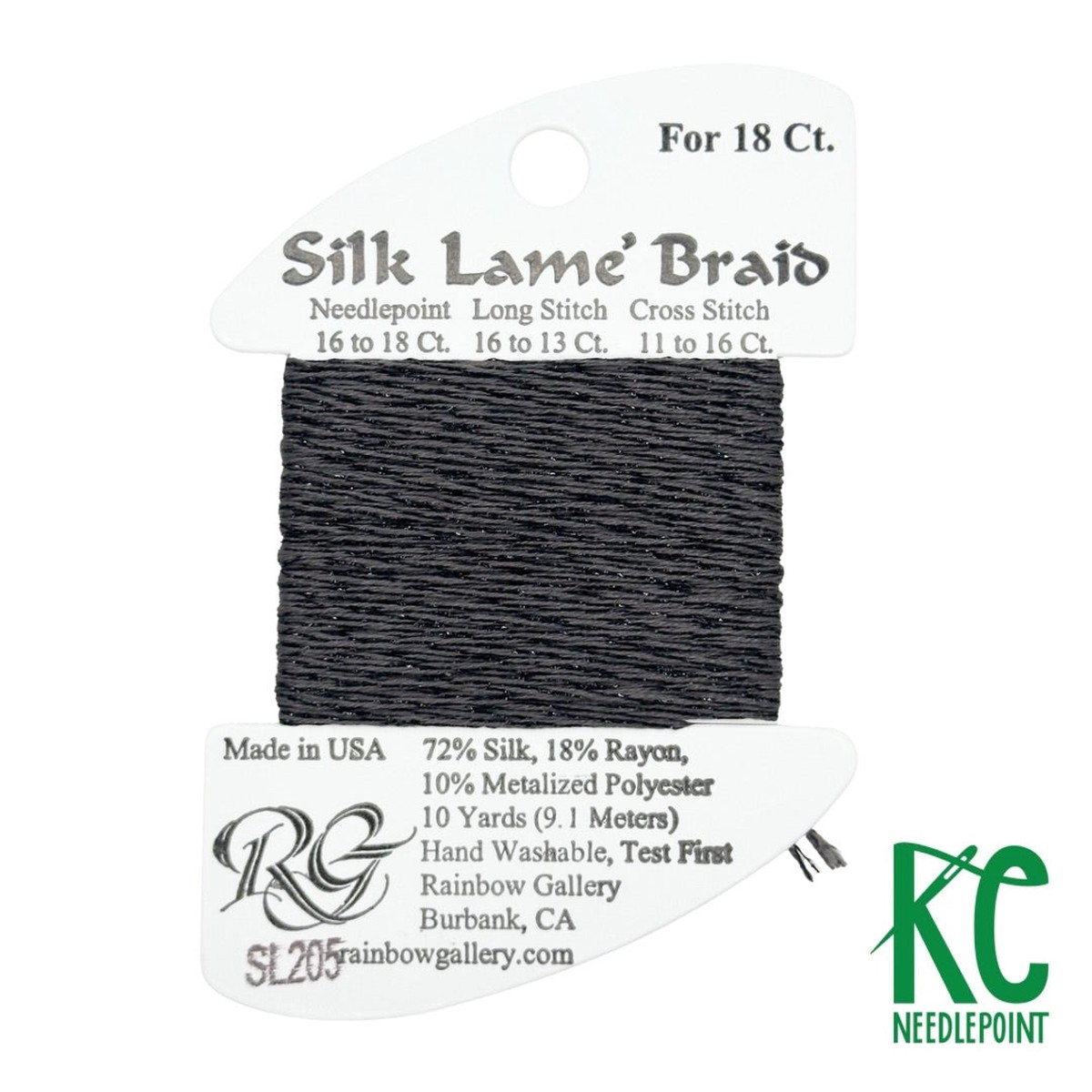 Silk Lam Braid SL205 Gargoyle
