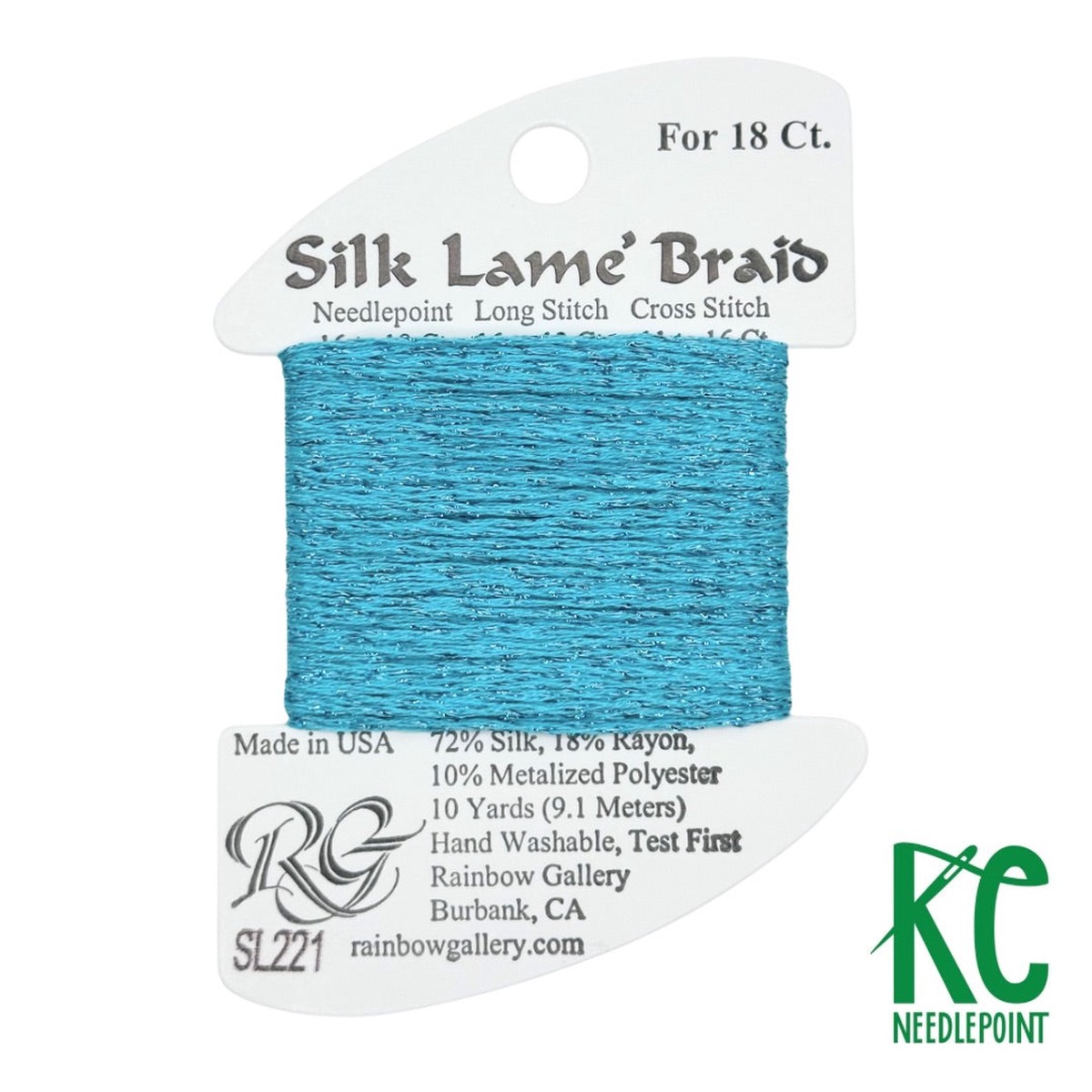 Silk Lam Braid SL221 Capri Breeze