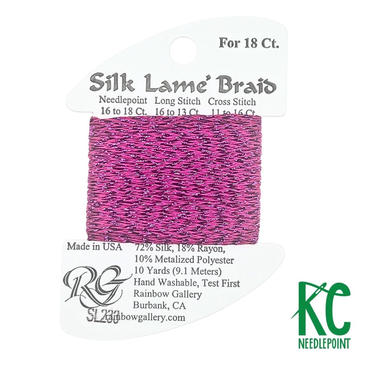 Silk Lam Braid SL233 Festival Fuchsia