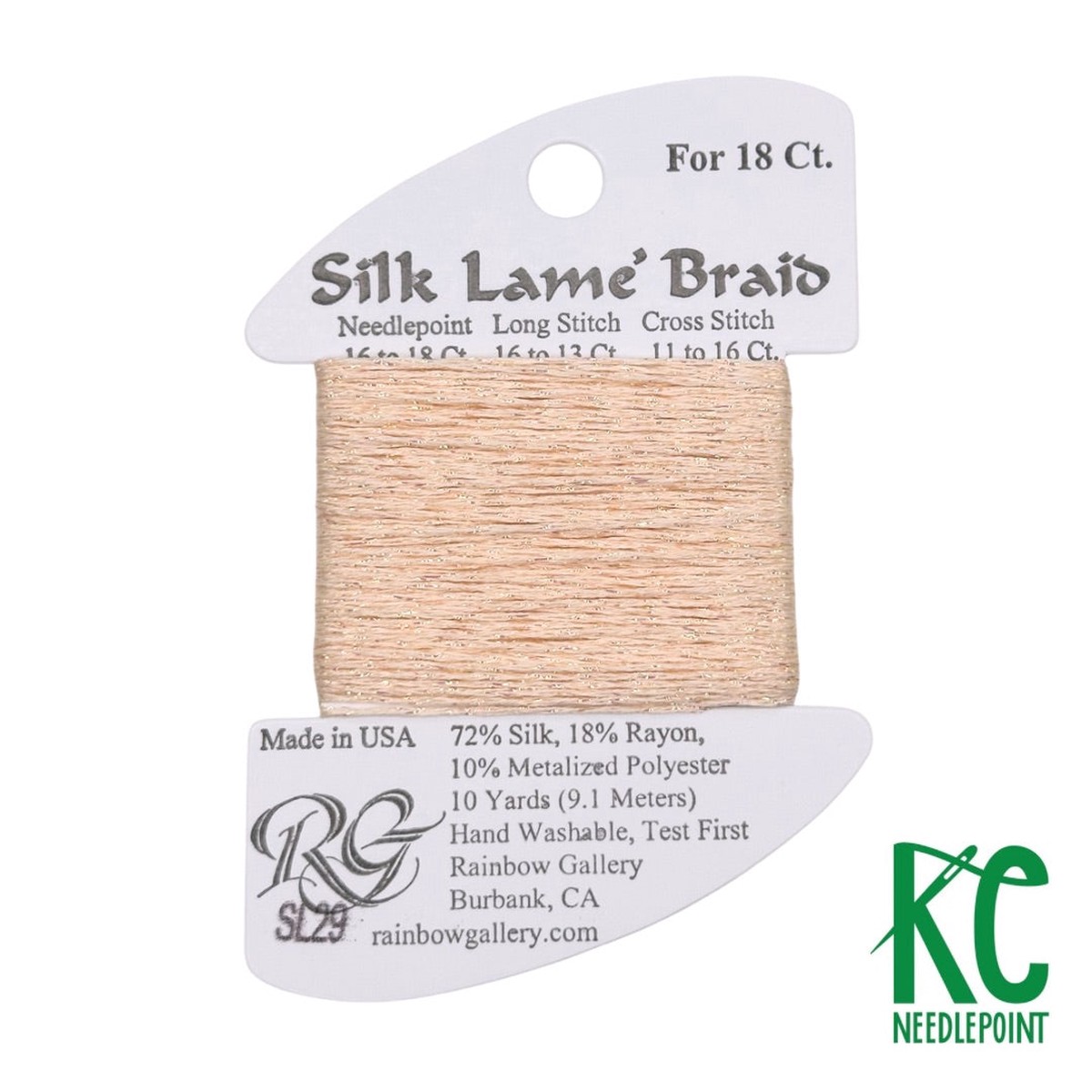 Silk Lam Braid SL29 Chiffon