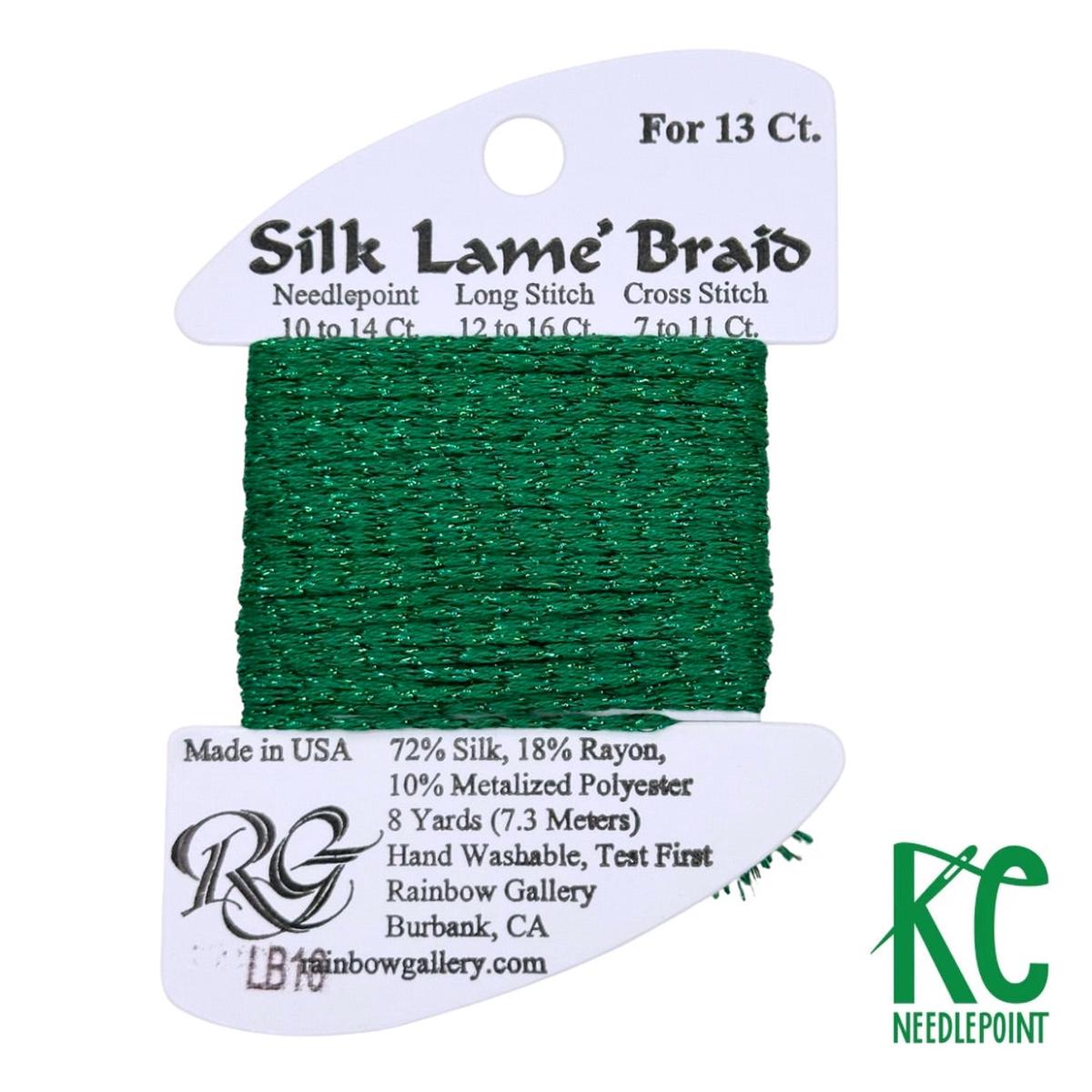 Silk Lam Braid LB10 Green