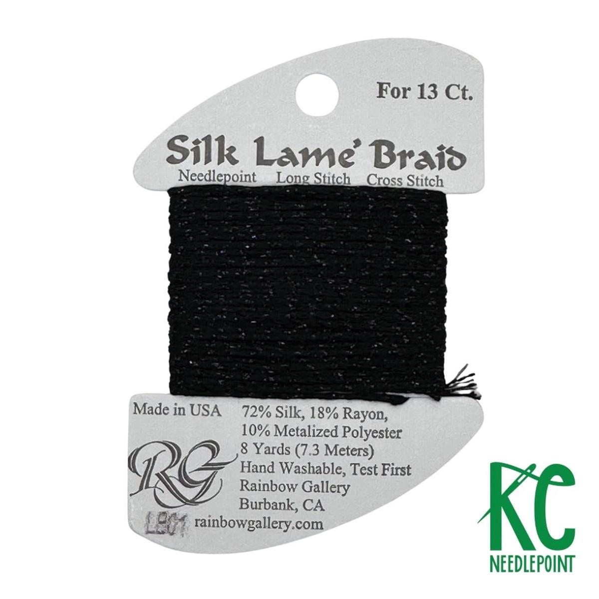Silk Lam Braid LB01 Black