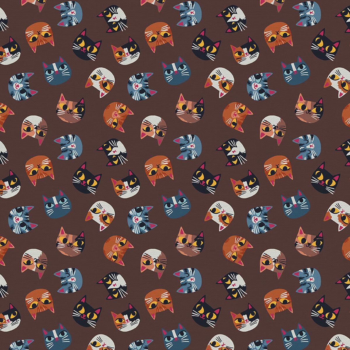 Cat Face - Brown