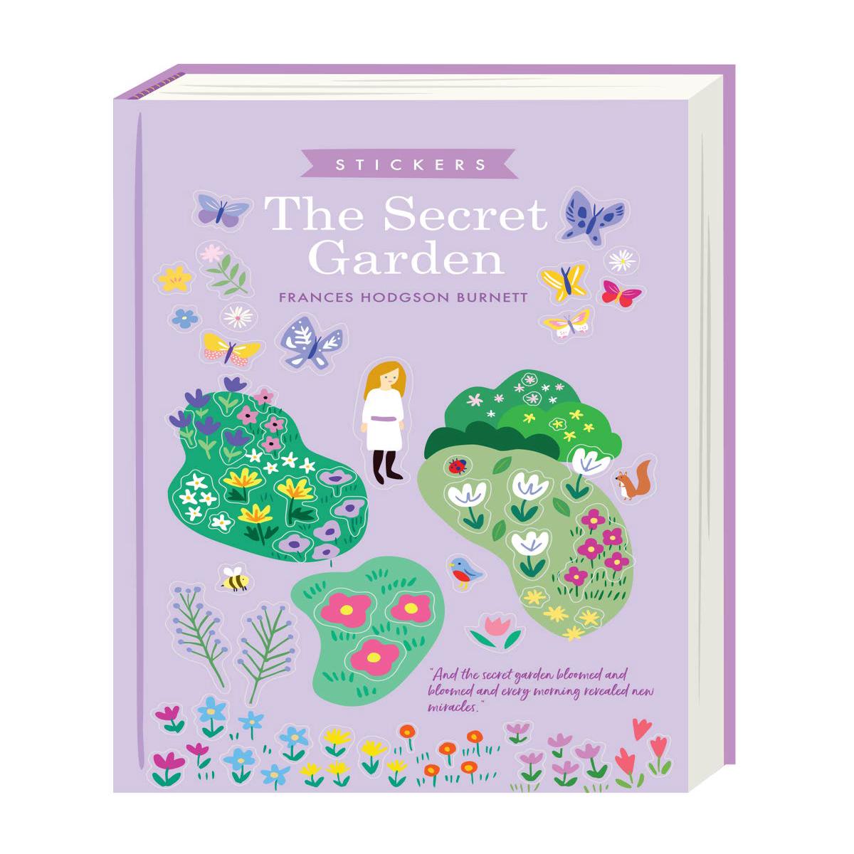 Stationary: The Secret Garden Story Book Stickers -1 pack