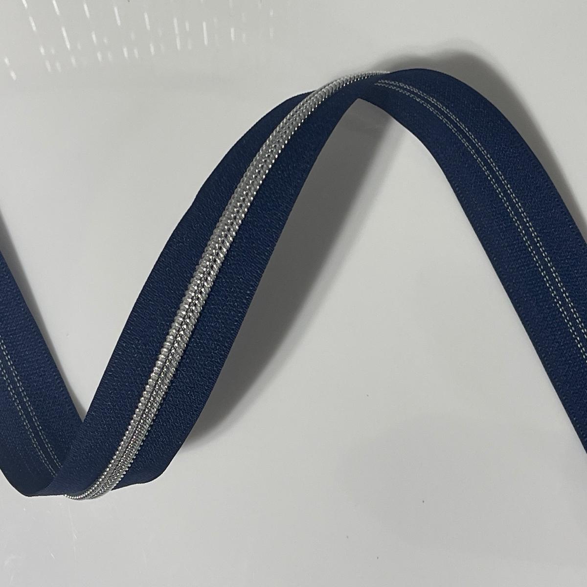 #5 Zipper Tape - 3 yard cut - Indigo