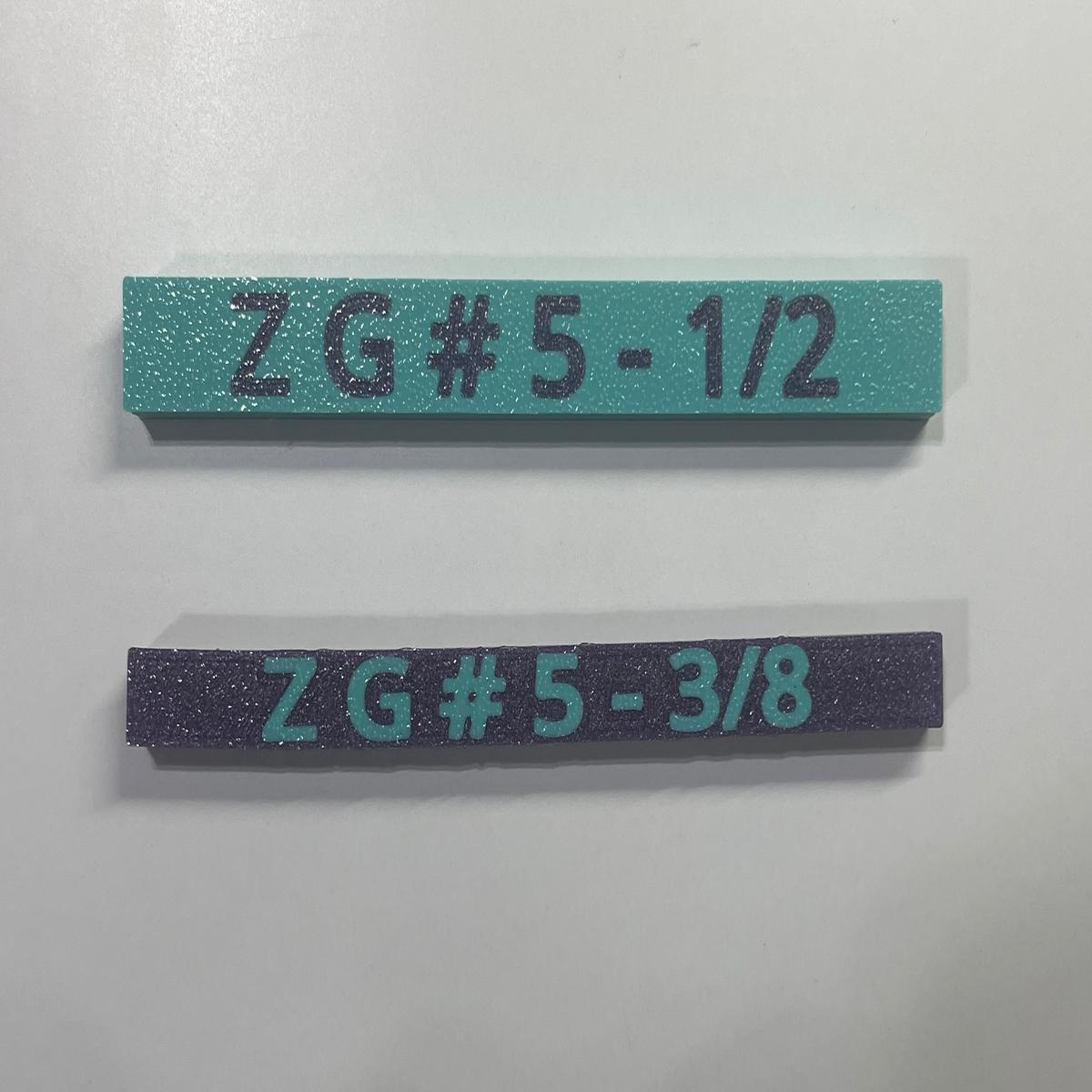 #5 Zipper placement tools (set of 2)