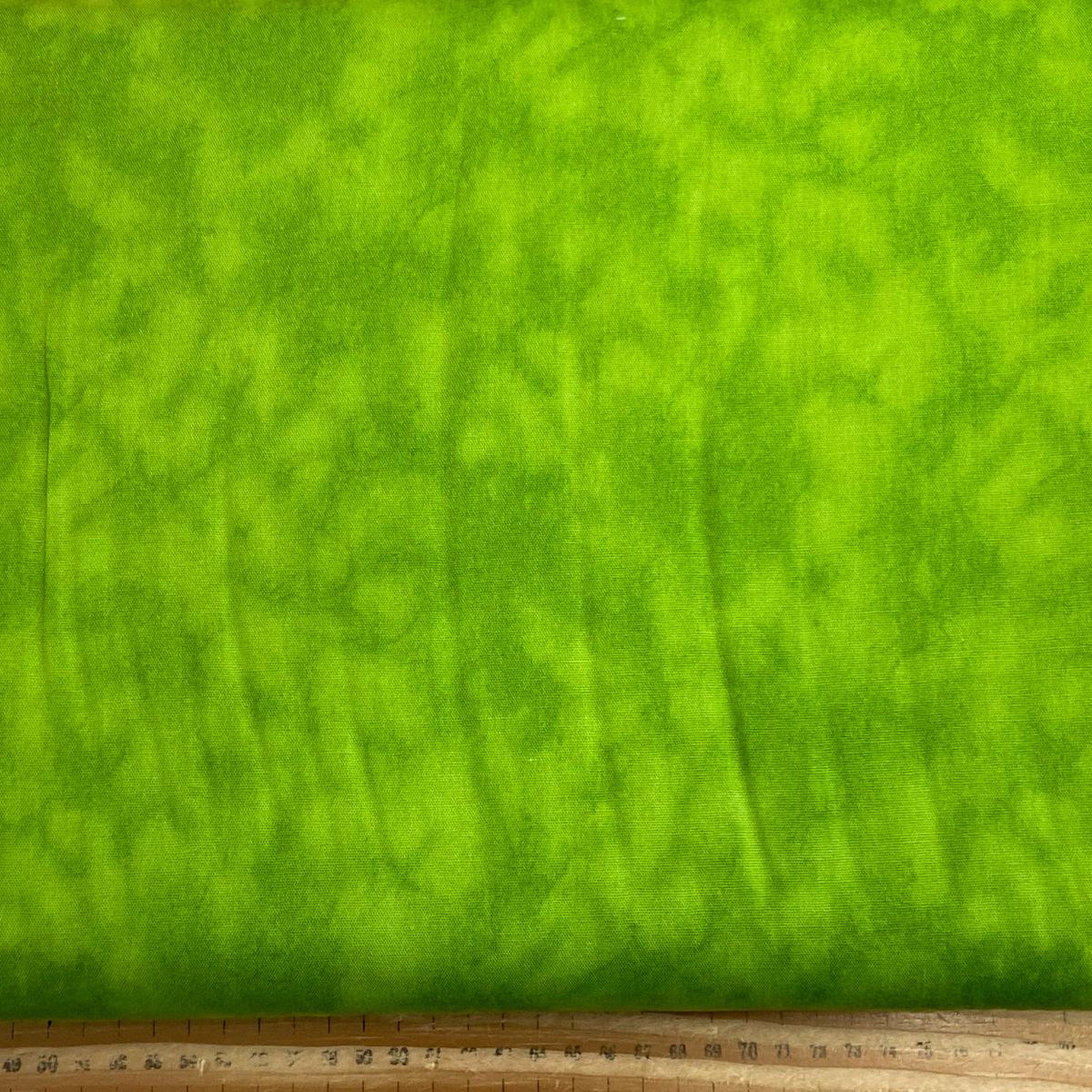 John Louden Craft Cotton Mixer Blender Lime 9 Fabric by the 1/4 Metre*