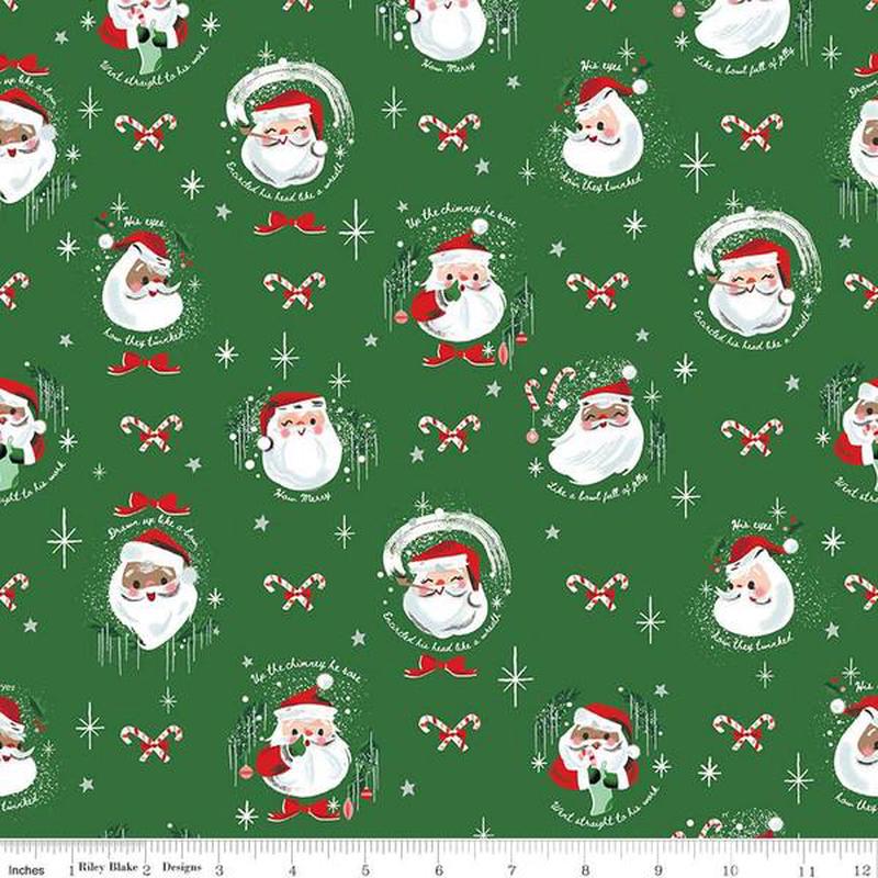 Jolly Old Self Flannel Green