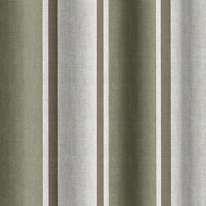 'Bamboo' Fabric by the Metre (Green/ Brown)