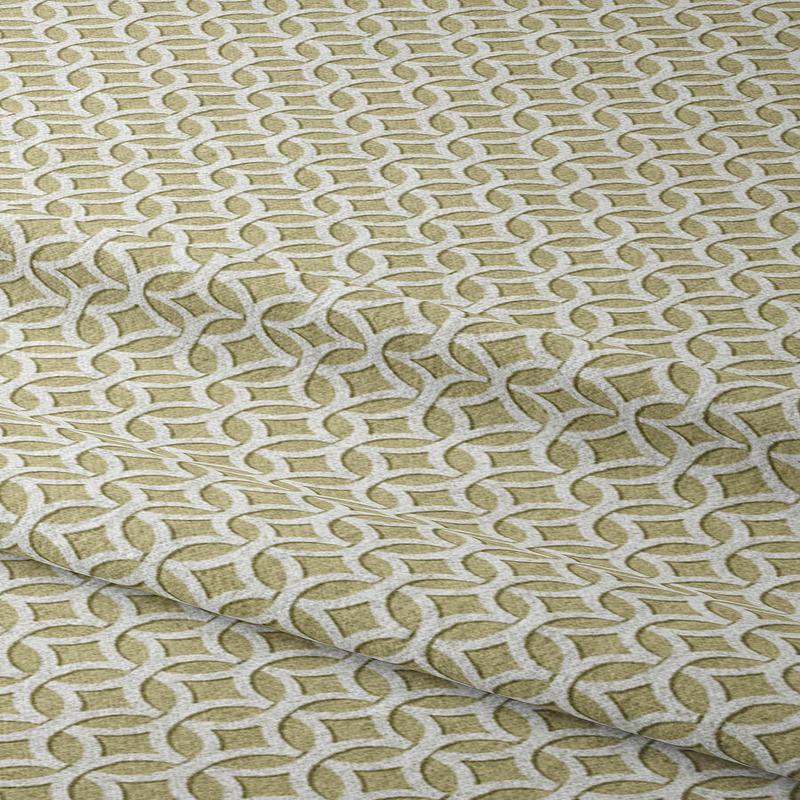 'Aestral' Fabric by the Metre (Pastel Green)