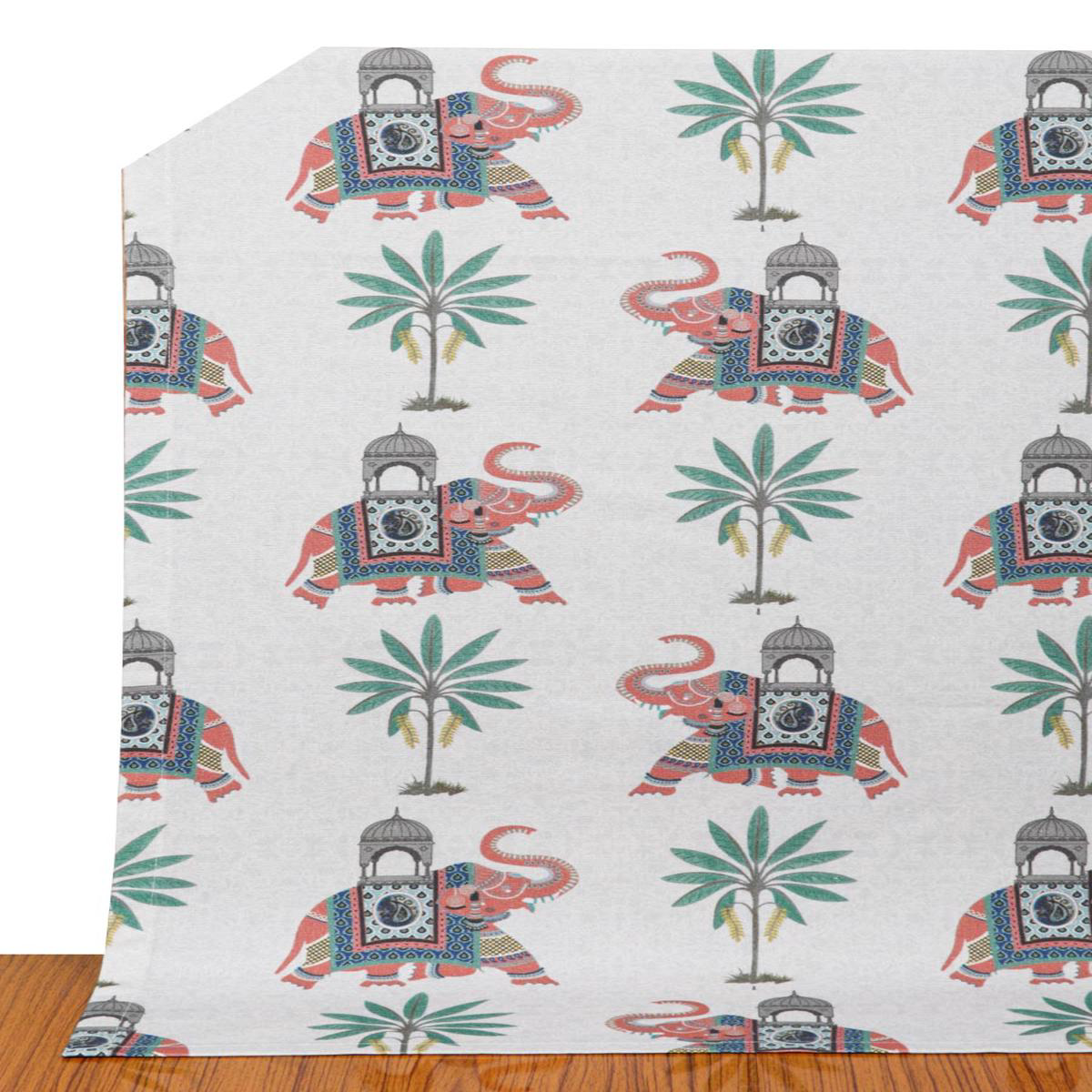 \Bliss Heart\ Fabric by the Metre (Grey/ Red)
