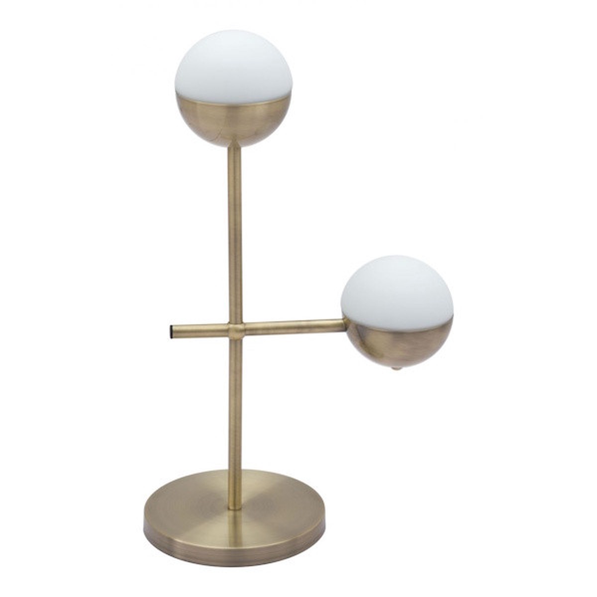 Zuo Modern - Waterloo Table Lamp White & Bronze