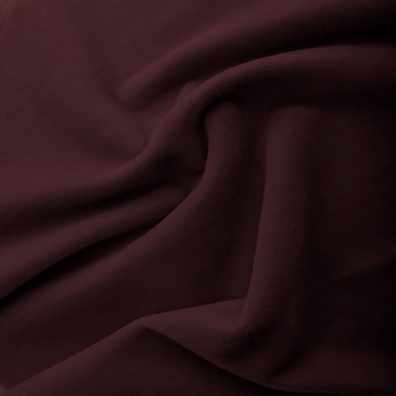 'Fizzy Cola' Fabric by the Metre (Deep Burgundy Red)