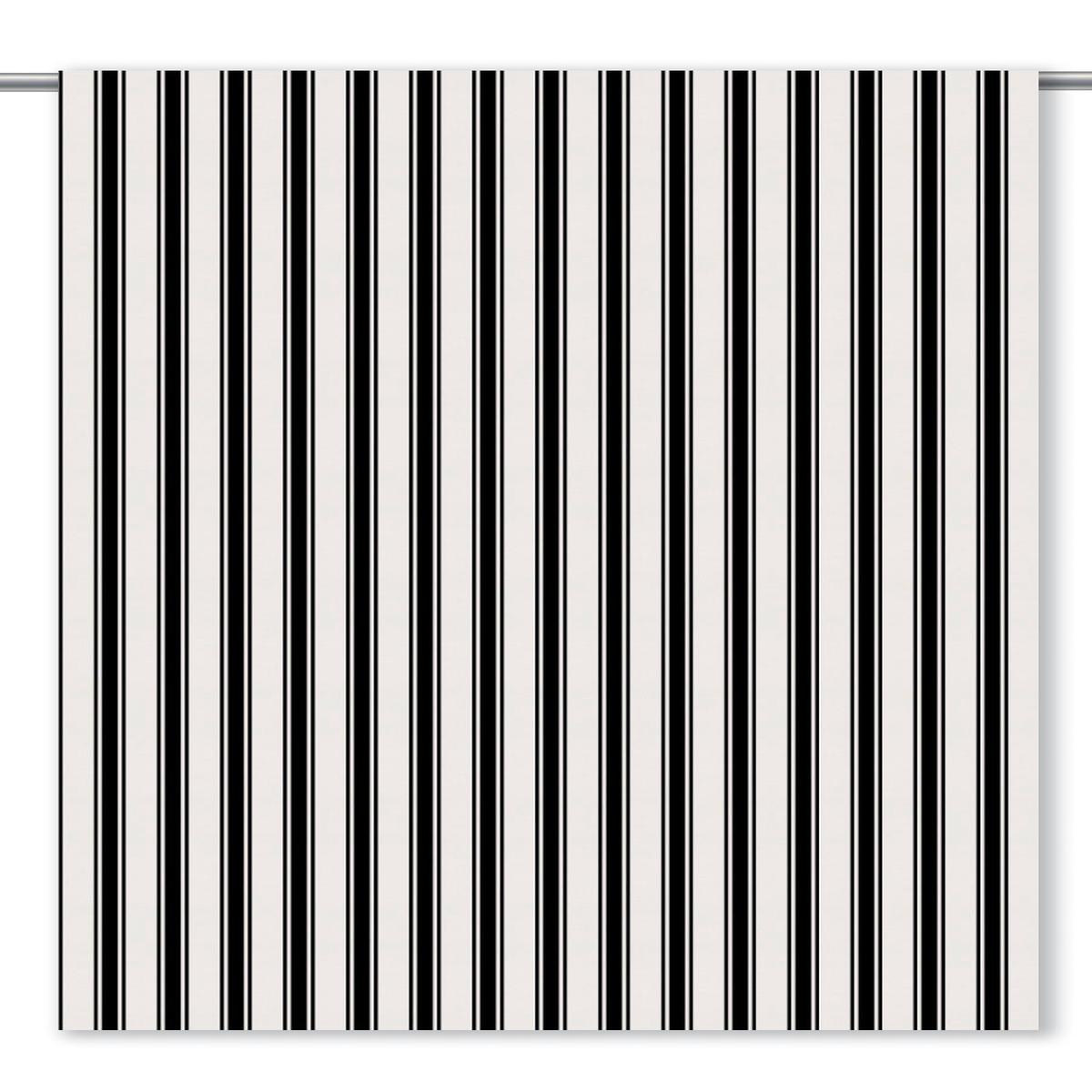 'Arlo' Fabric by the Yard (Warm White/ Black)