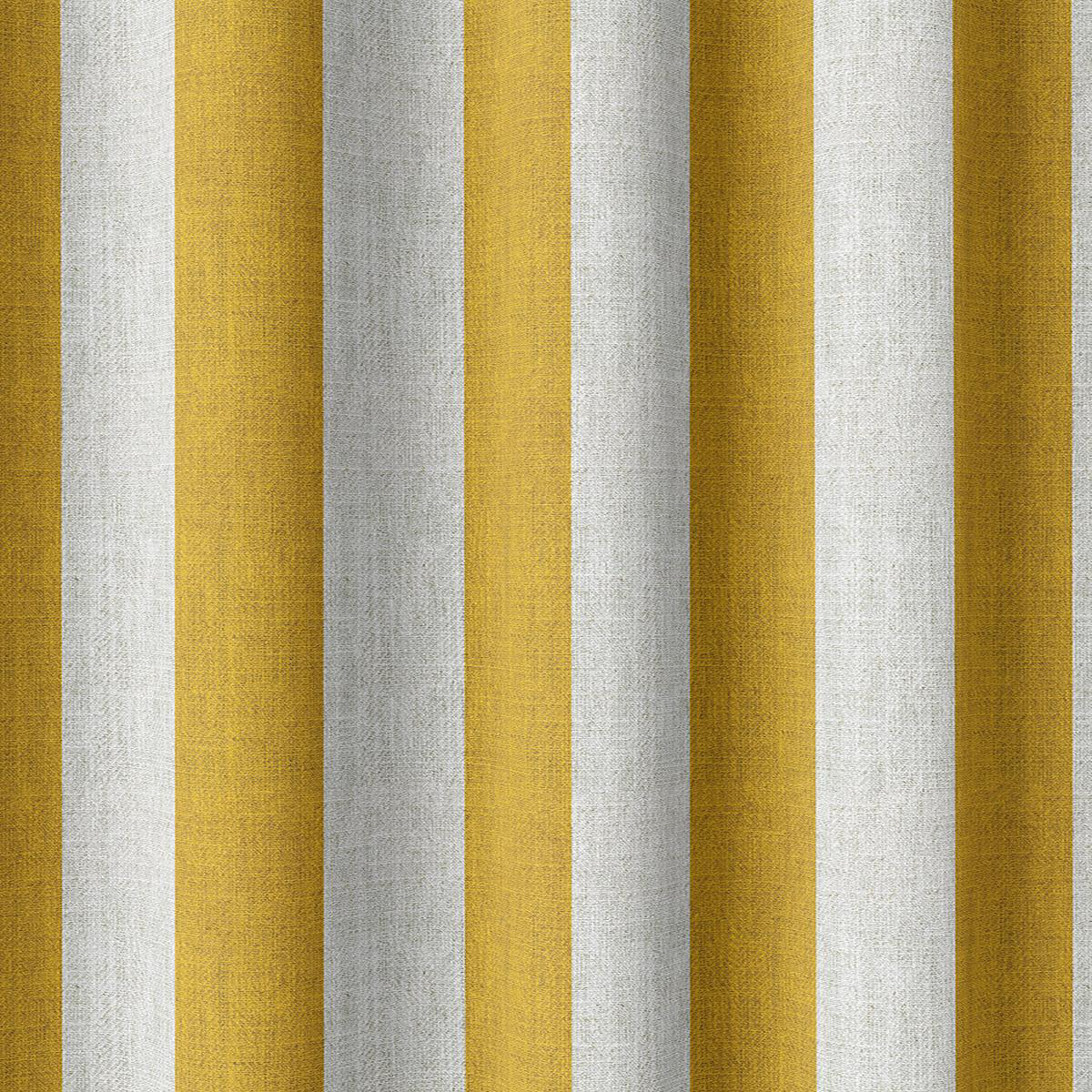 \Attalens\ Fabric by the Metre (Yellow/ White)